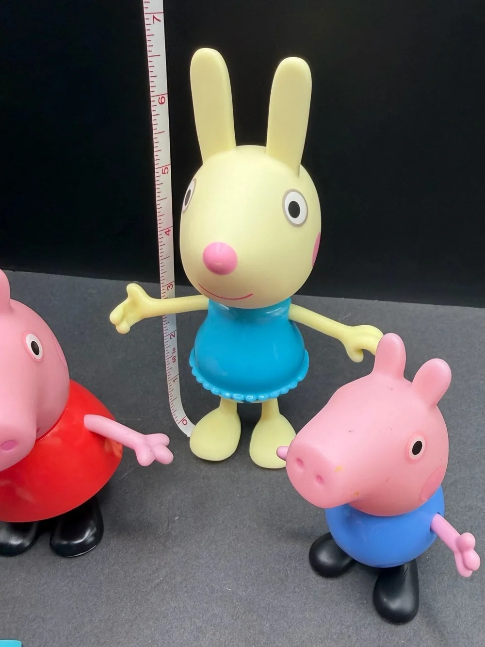 Peppa Pig, Rebecca‎ Dress-Up Figure & two more figures plus accessories